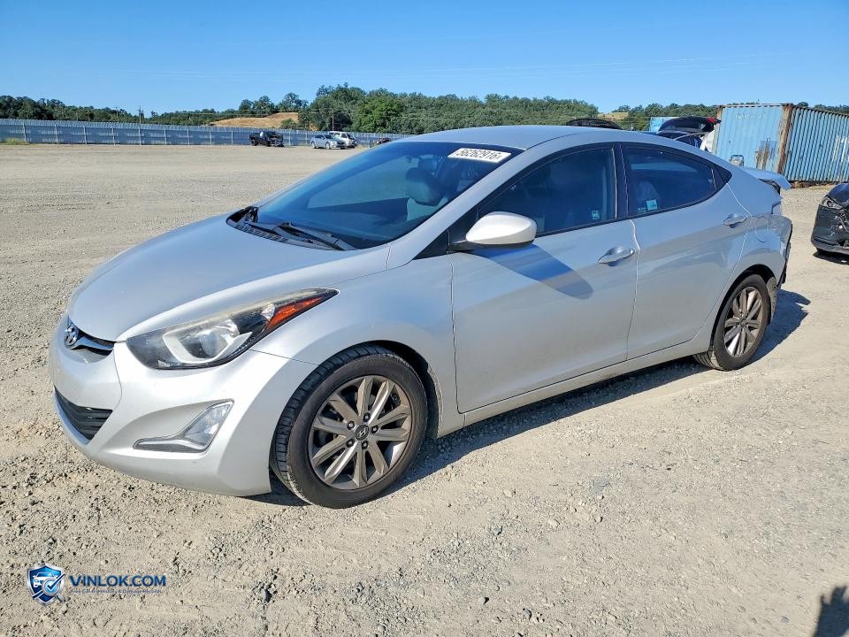 2015 HYUNDAI ELANTRA SE – Lot 56262916 auction photo