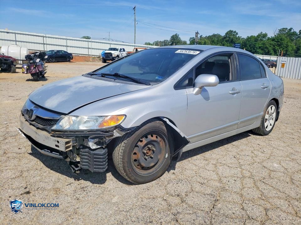 2010 HONDA CIVIC LX – Lot 56263676 auction photo