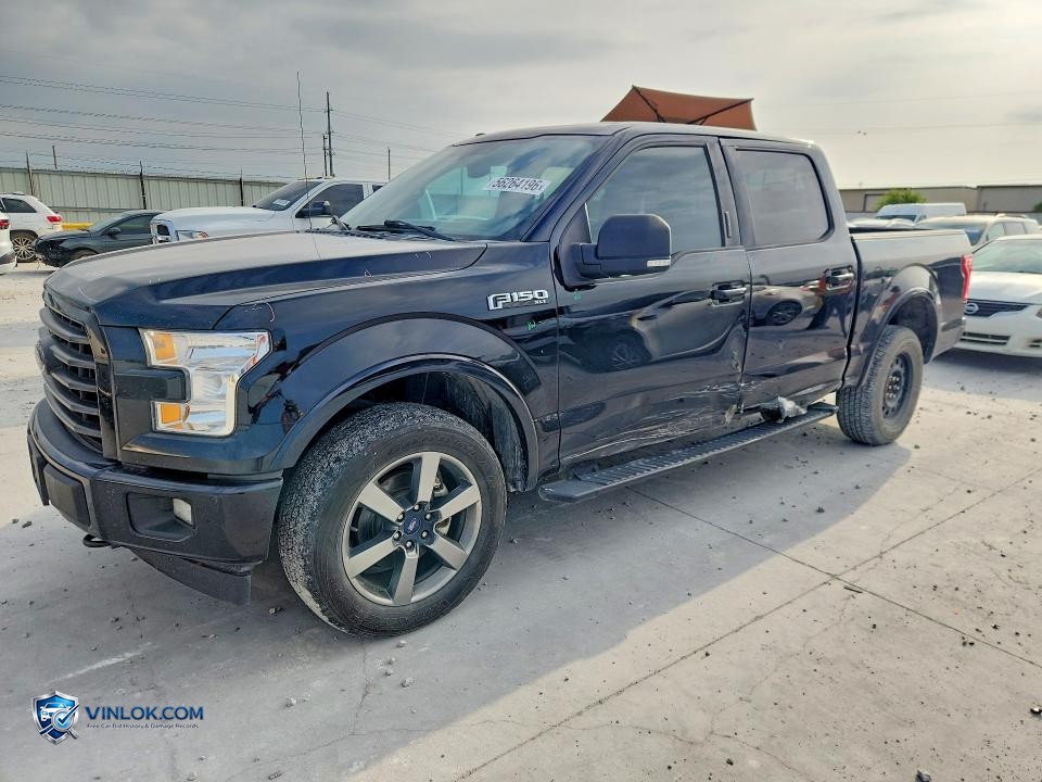 2017 FORD F150 SUPERCREW – Lot 56264196 auction photo