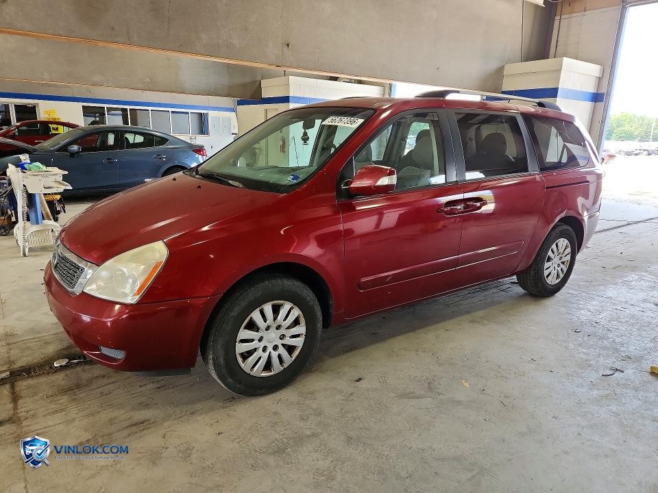 2012 KIA SEDONA – Lot 56267396 auction photo