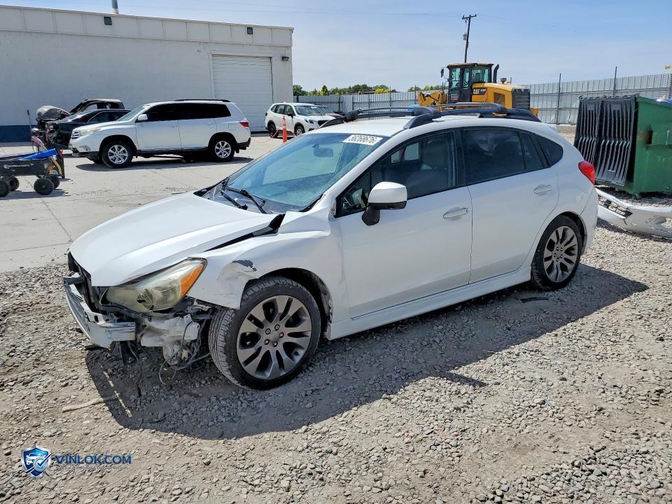 2014 SUBARU IMPREZA SPORT PREMIUM – Lot 56268676 auction photo
