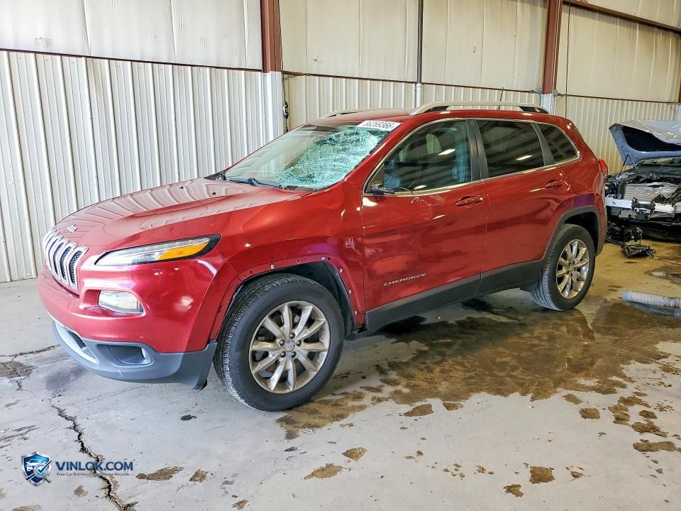 2016 JEEP CHEROKEE LIMITED – Lot 56269366 auction photo