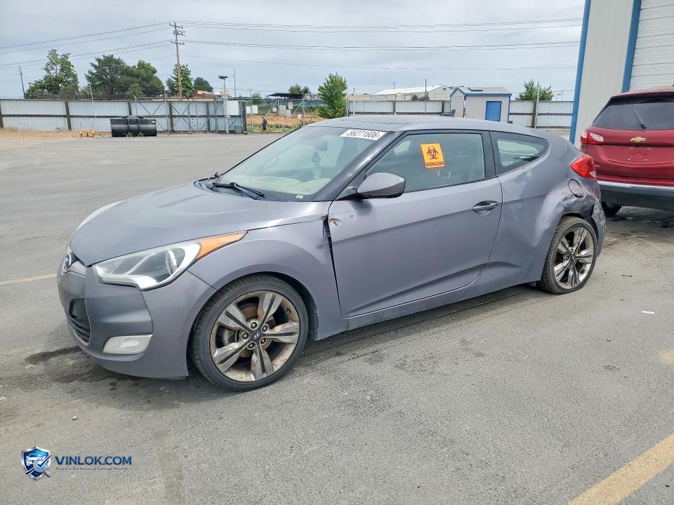 2016 HYUNDAI VELOSTER BASE – Lot 56271606 auction photo