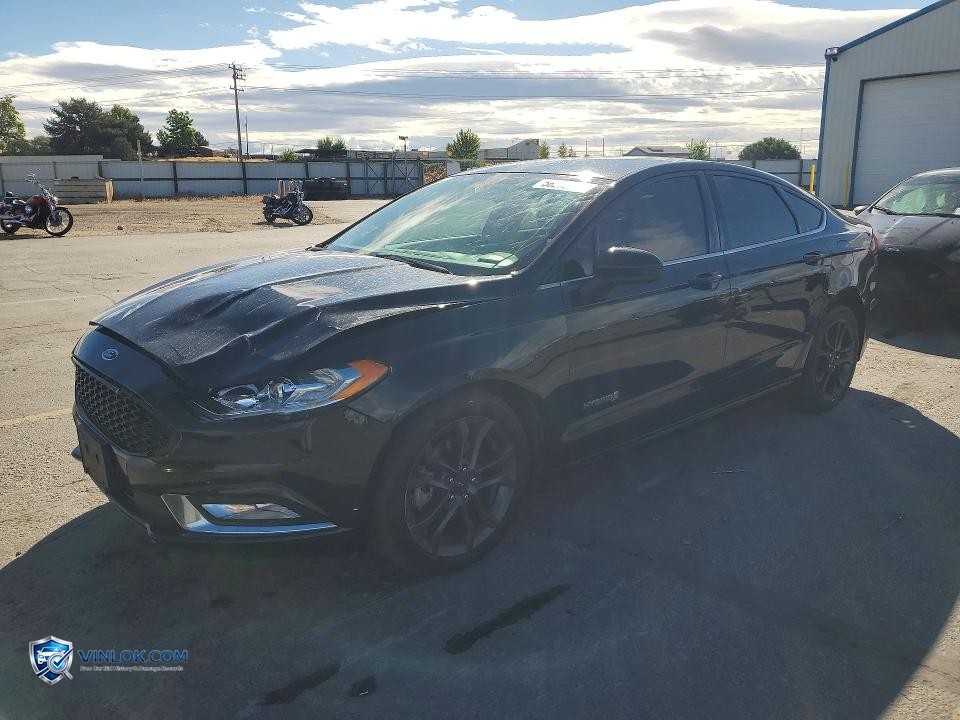 2018 FORD FUSION SE HYBRID – Lot 56272086 auction photo
