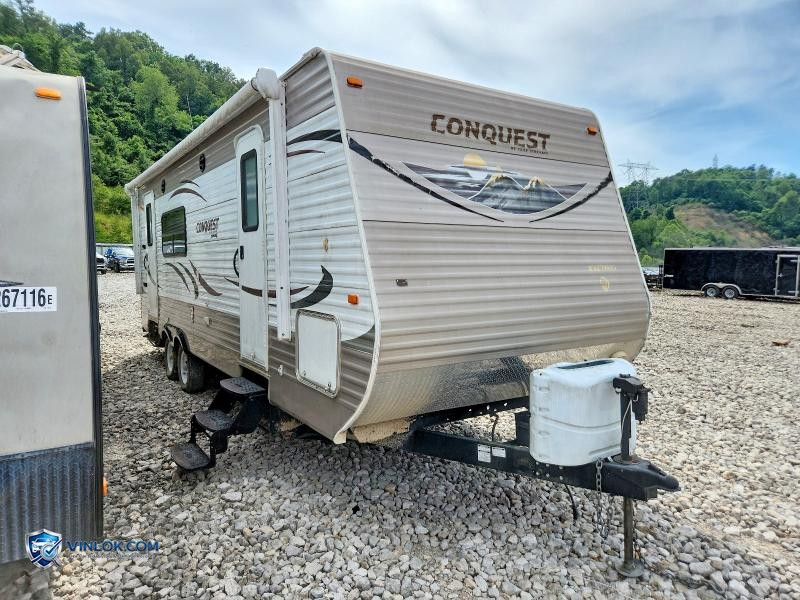 2013 GULF STREAM CONQUEST CAMPER – Lot 56273606 auction photo