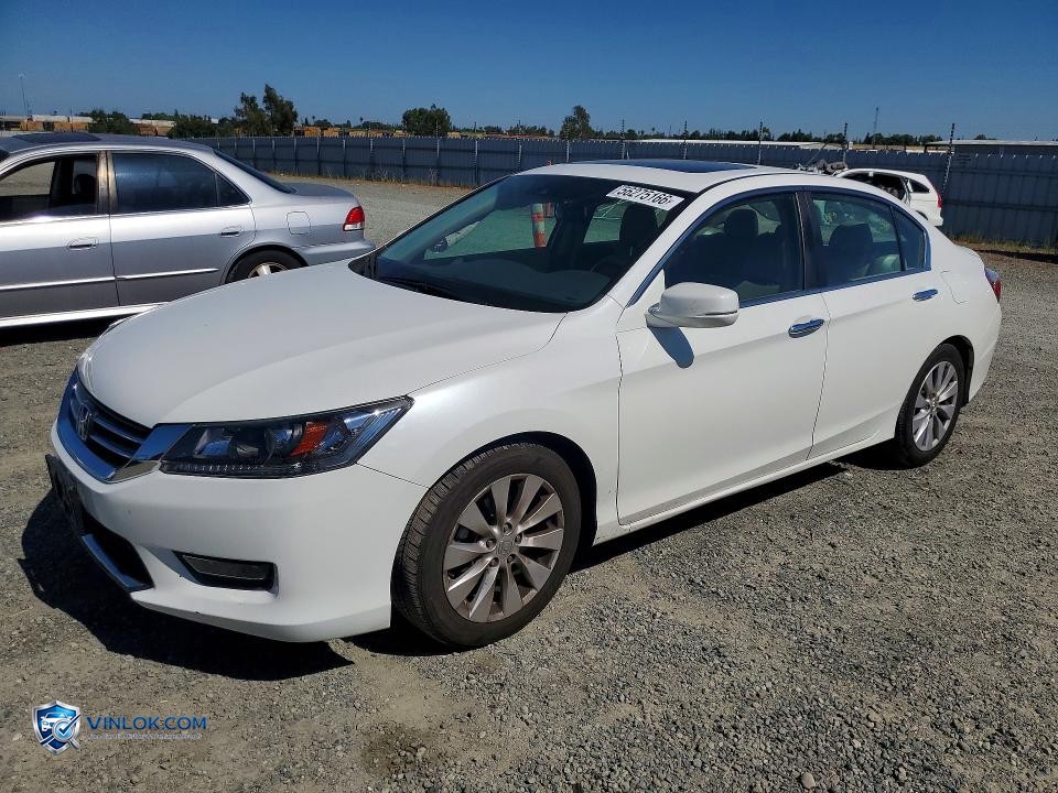 2014 HONDA ACCORD EXL – Lot 56275166 auction photo