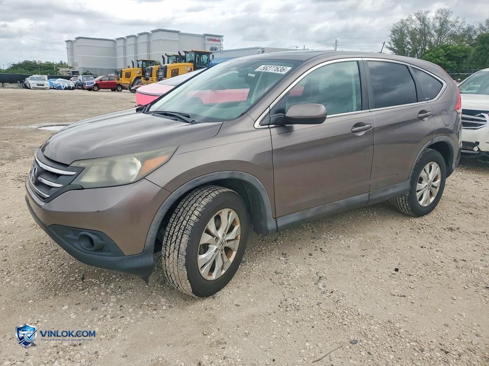 2012 HONDA CR-V EX – Lot 56277636 auction photo