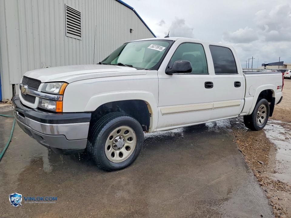 2005 CHEVROLET SILVERADO 1500 LT DOUBLE CAB 4WD – Lot 56279916 auction photo