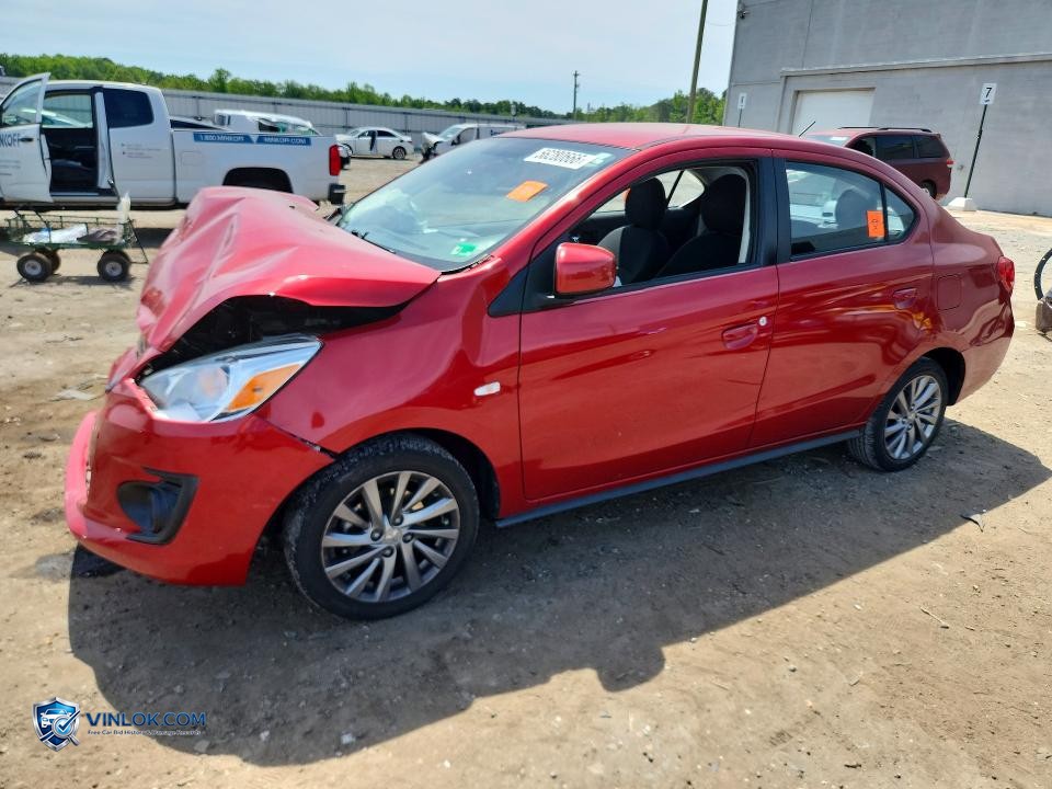 2019 MITSUBISHI MIRAGE G4 ES – Lot 56280666 auction photo