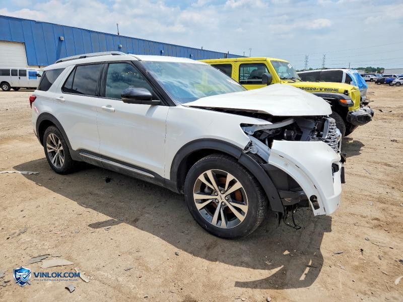 2020 FORD EXPLORER PLATINUM – Lot 56281196 auction photo