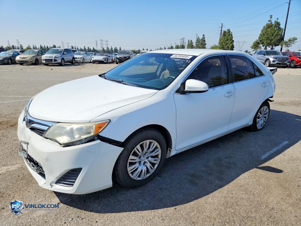2012 TOYOTA CAMRY LE – Lot 56285886 auction photo