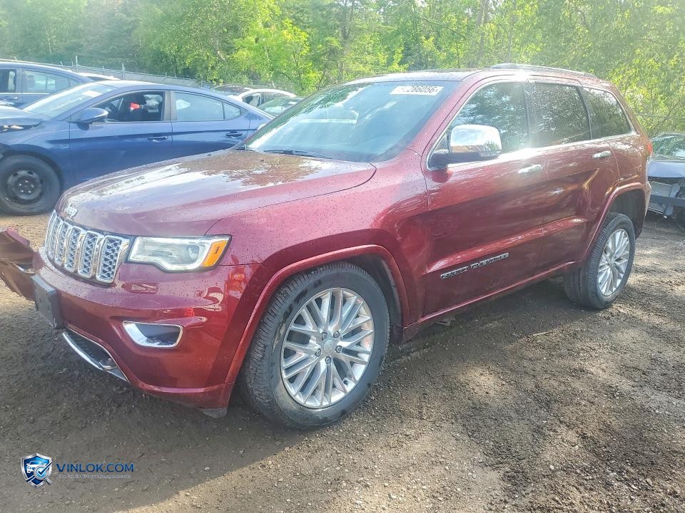 2018 JEEP GRAND CHEROKEE OVERLAND – Lot 56286056 auction photo
