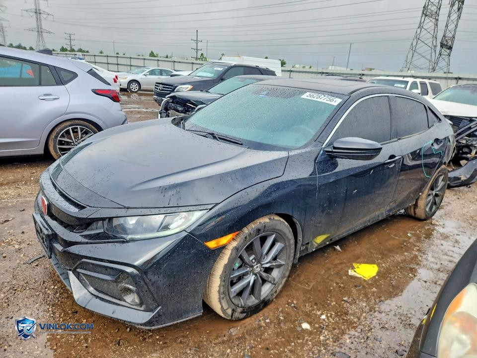 2020 HONDA CIVIC EX – Lot 56287756 auction photo