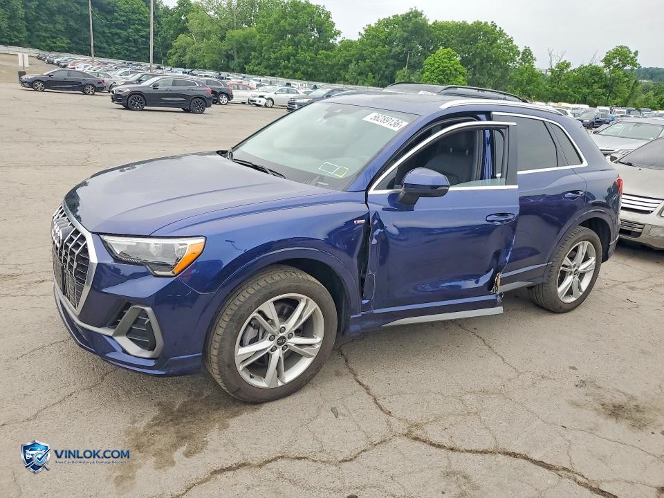 2022 AUDI Q3 PREMIUM S LINE 45 – Lot 56289136 auction photo