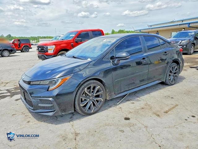 2020 TOYOTA COROLLA SE – Lot 56289896 auction photo