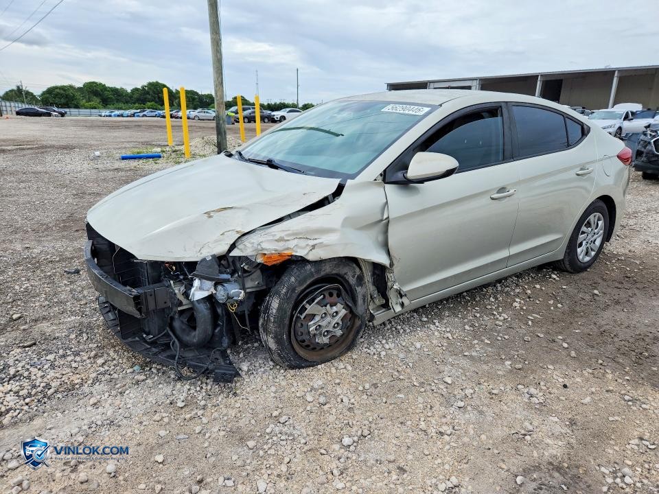 2017 HYUNDAI ELANTRA SE – Lot 56290446 auction photo