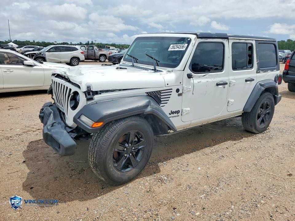 2021 JEEP WRANGLER UNLIMITED SPORT – Lot 56294556 auction photo