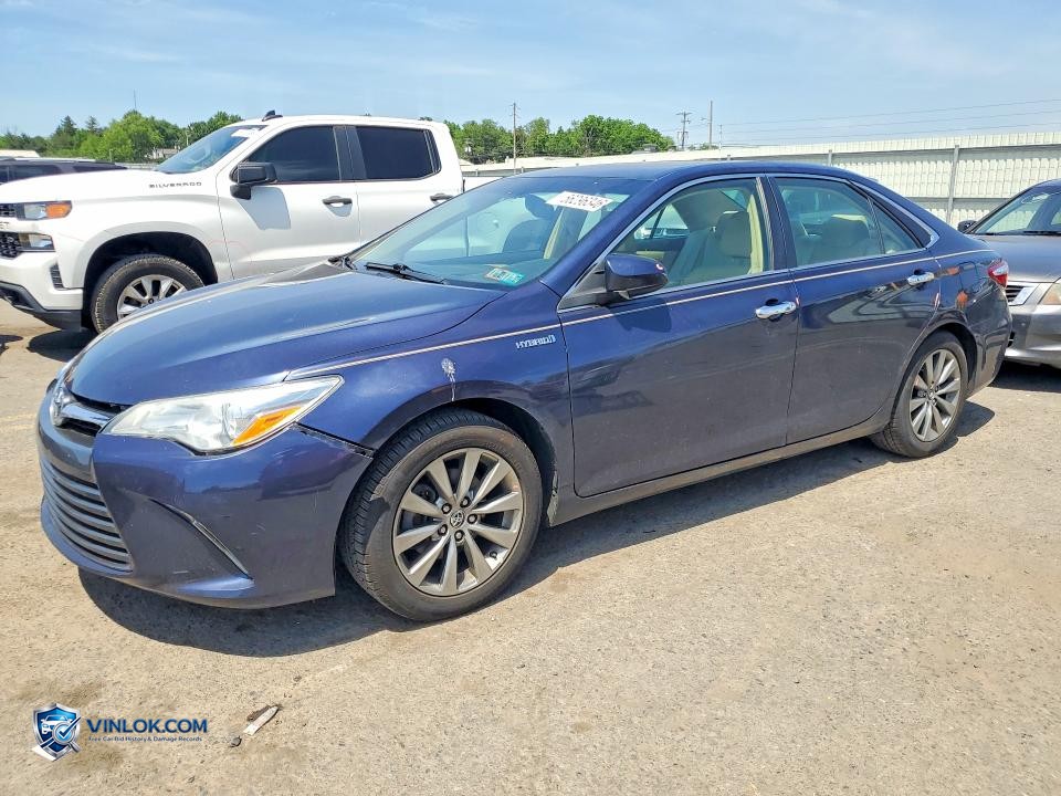 2015 TOYOTA CAMRY HYBRID XLE – Lot 56296346 auction photo