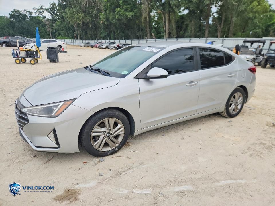 2020 HYUNDAI ELANTRA SEL – Lot 56296646 auction photo