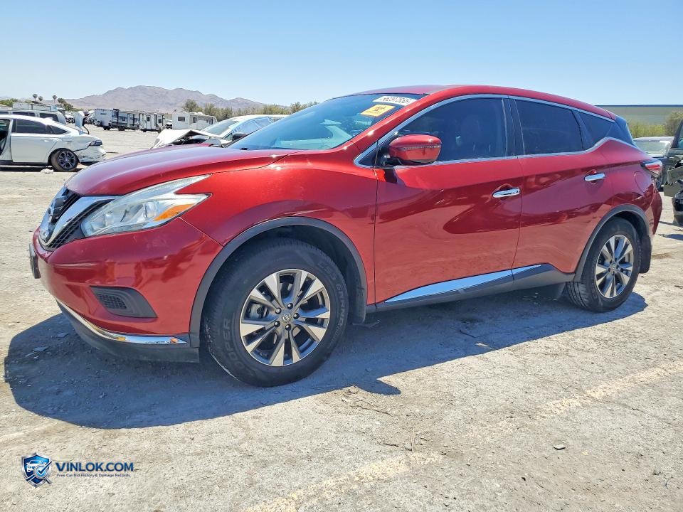 2016 NISSAN MURANO S – Lot 56297556 auction photo