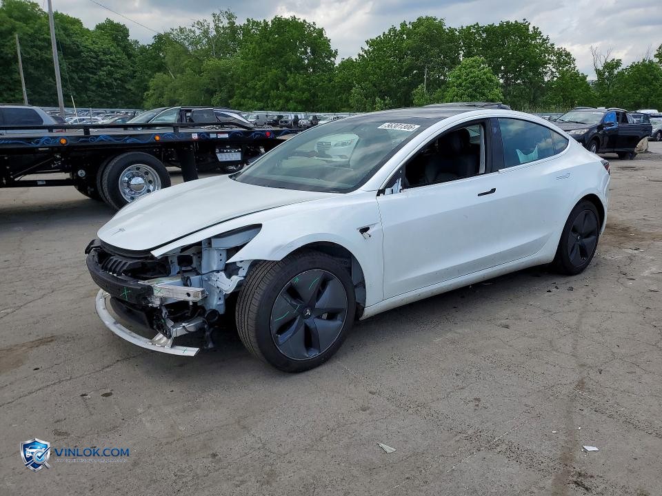 2020 TESLA MODEL 3 – Lot 56301306 auction photo