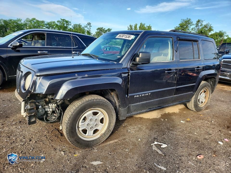 2014 JEEP PATRIOT SPORT – Lot 56301536 auction photo