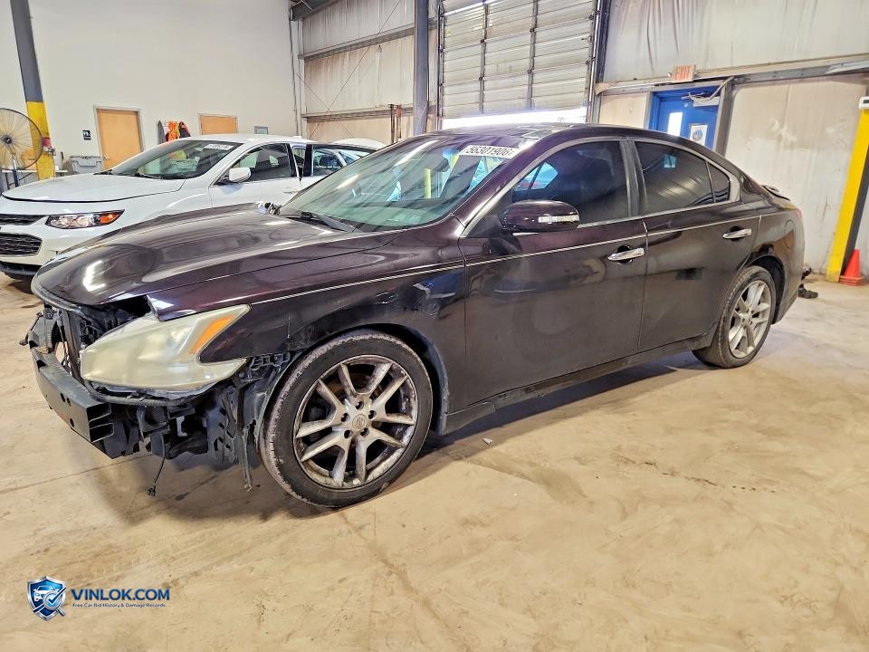 2010 NISSAN MAXIMA 3.5 S – Lot 56301906 auction photo