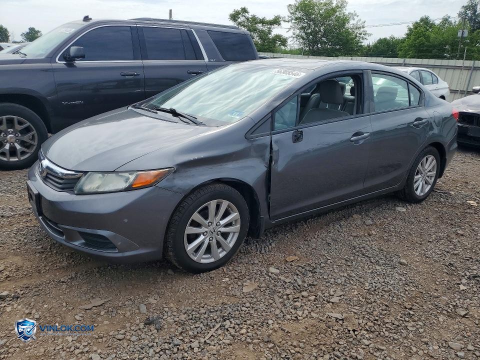 2012 HONDA CIVIC EXL – Lot 56305546 auction photo