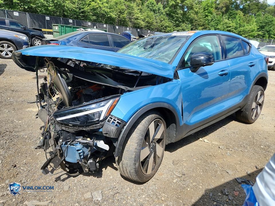 2023 VOLVO C40 RECHARGE ULTIMATE – Lot 56305706 auction photo