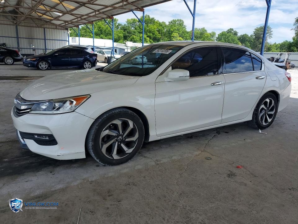 2016 HONDA ACCORD EXL – Lot 56310206 auction photo