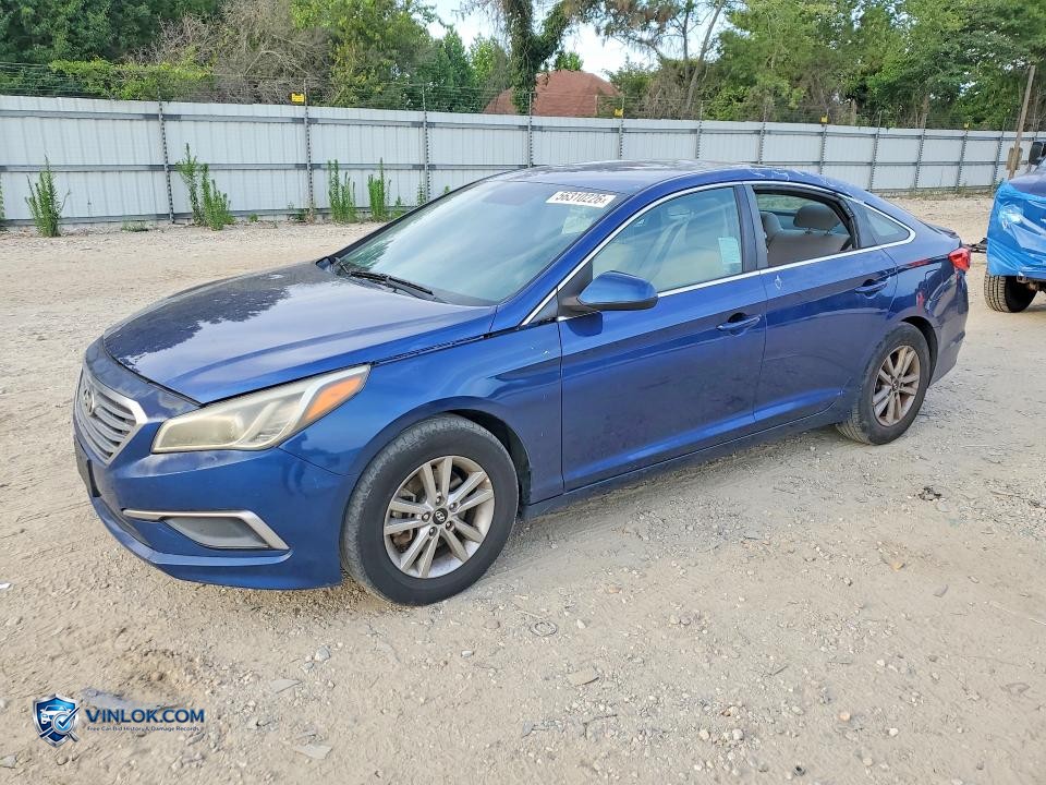 2017 HYUNDAI SONATA SE – Lot 56310226 auction photo