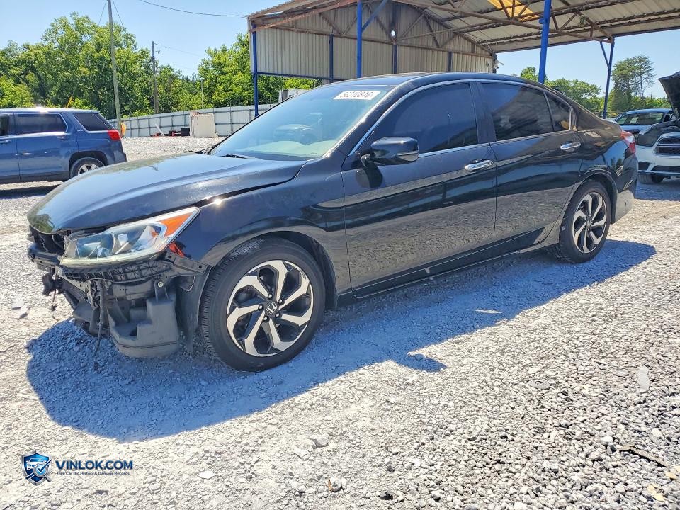 2017 HONDA ACCORD EX-L – Lot 56310846 auction photo