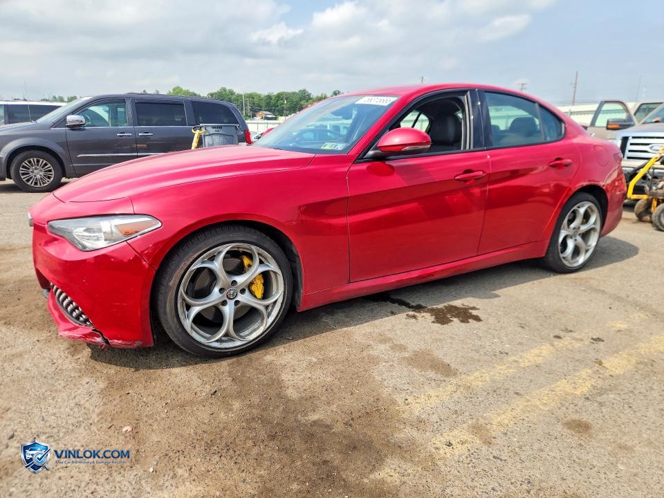 2019 ALFA ROMEO GIULIA TI – Lot 56315666 auction photo