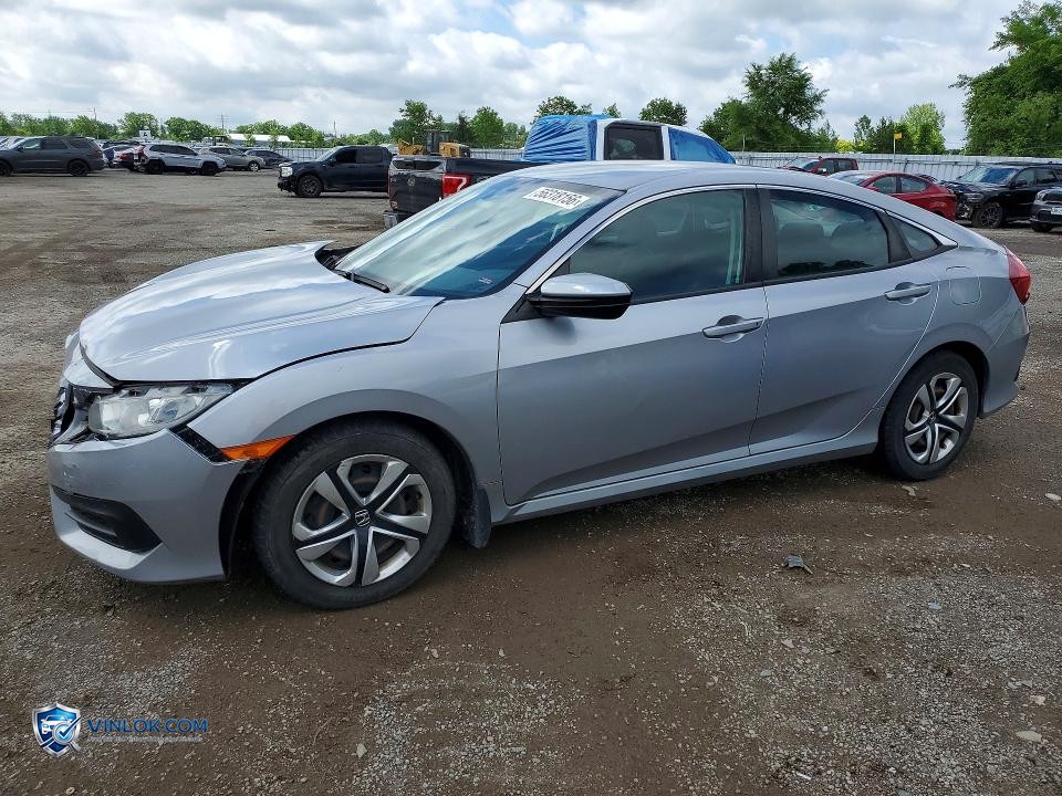 2018 HONDA CIVIC LX – Lot 56318156 auction photo