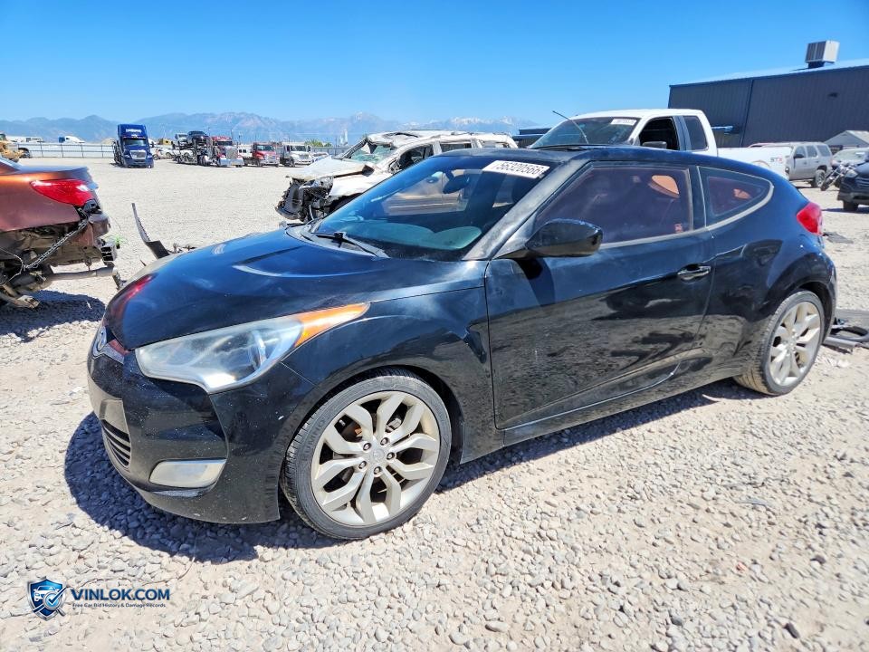 2012 HYUNDAI VELOSTER BASE – Lot 56320566 auction photo