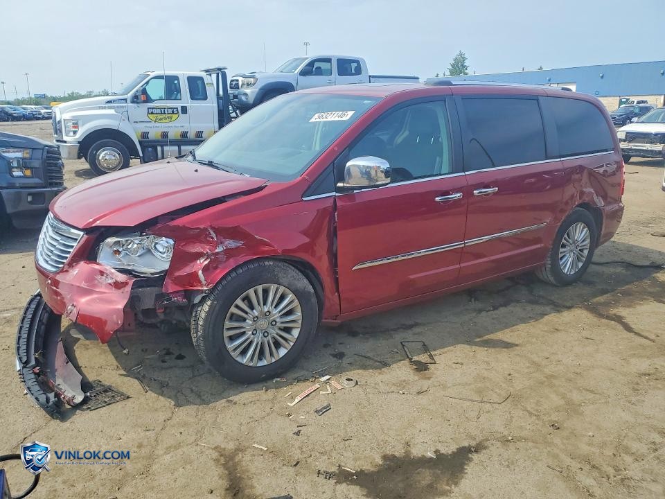 2013 CHRYSLER TOWN & COUNTRY LIMITED – Lot 56321146 auction photo