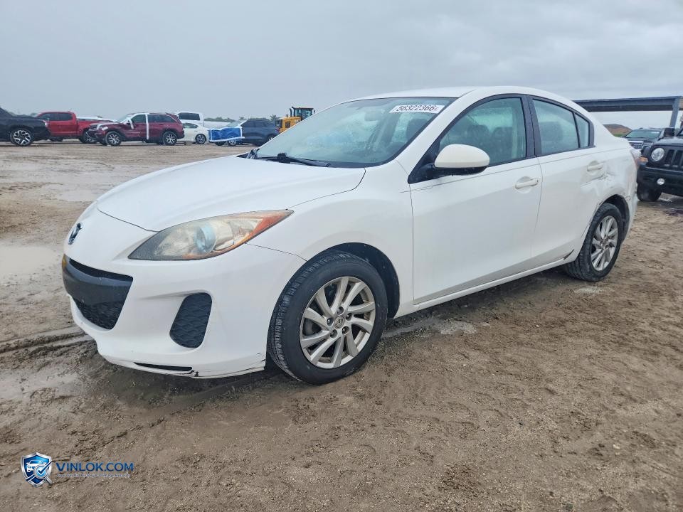 2012 MAZDA 3 I – Lot 56322366 auction photo