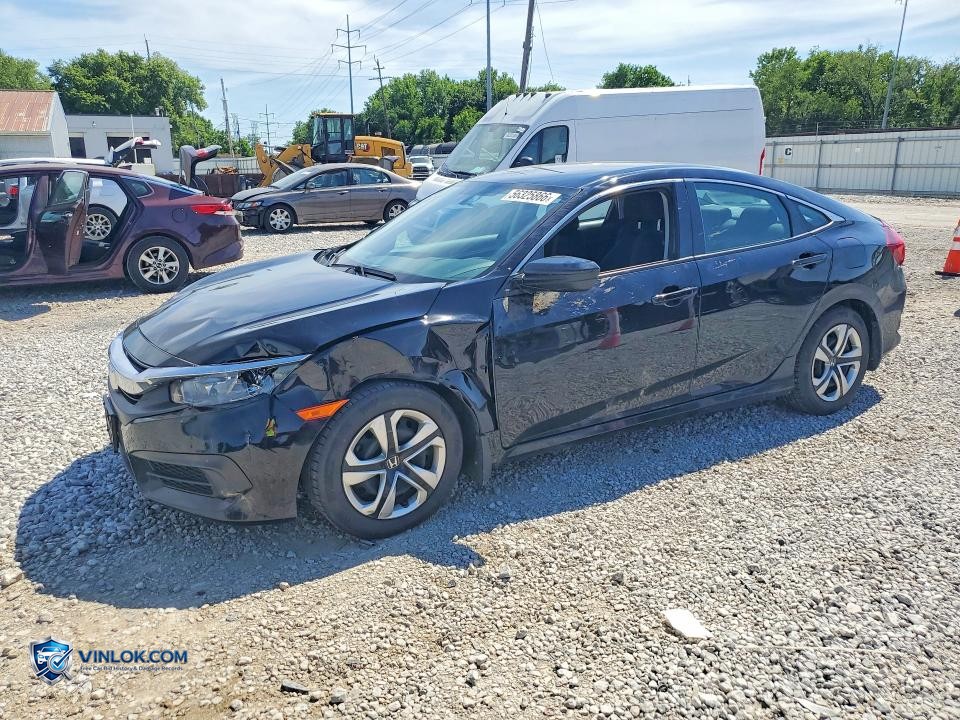 2018 HONDA CIVIC LX – Lot 56325866 auction photo