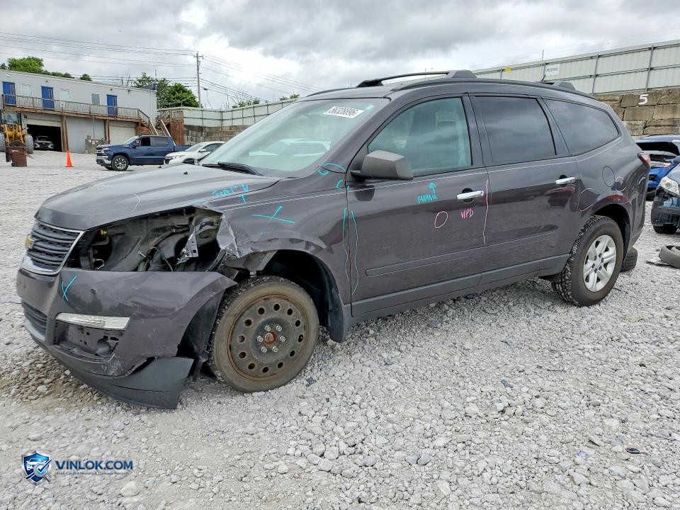 2015 CHEVROLET TRAVERSE LS – Lot 56328896 auction photo