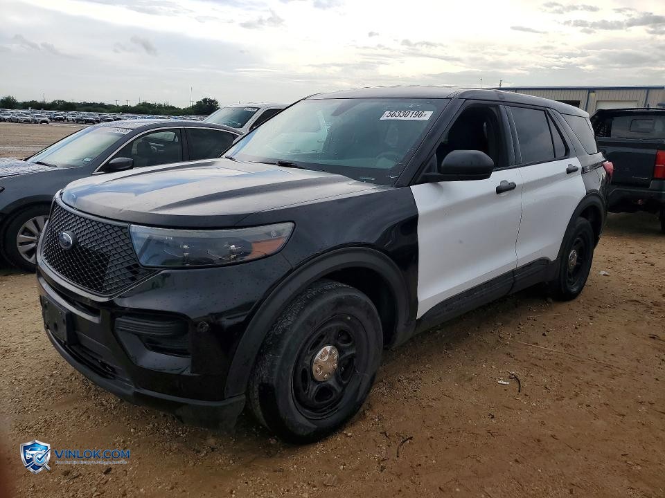2022 FORD EXPLORER POLICE INTERCEPTOR – Lot 56330196 auction photo