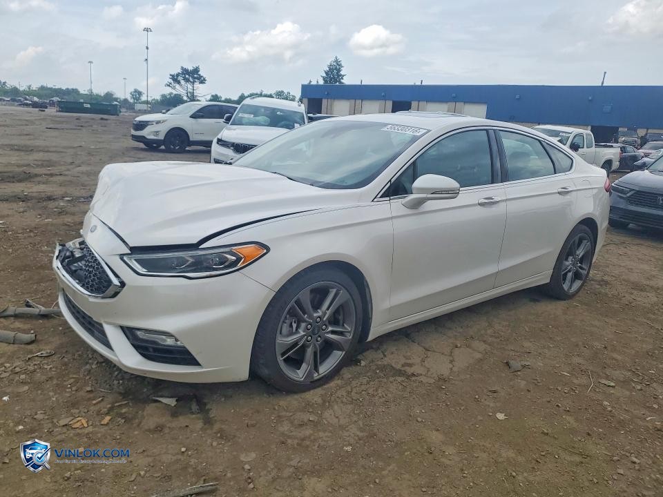 2017 FORD FUSION SPORT – Lot 56330316 auction photo