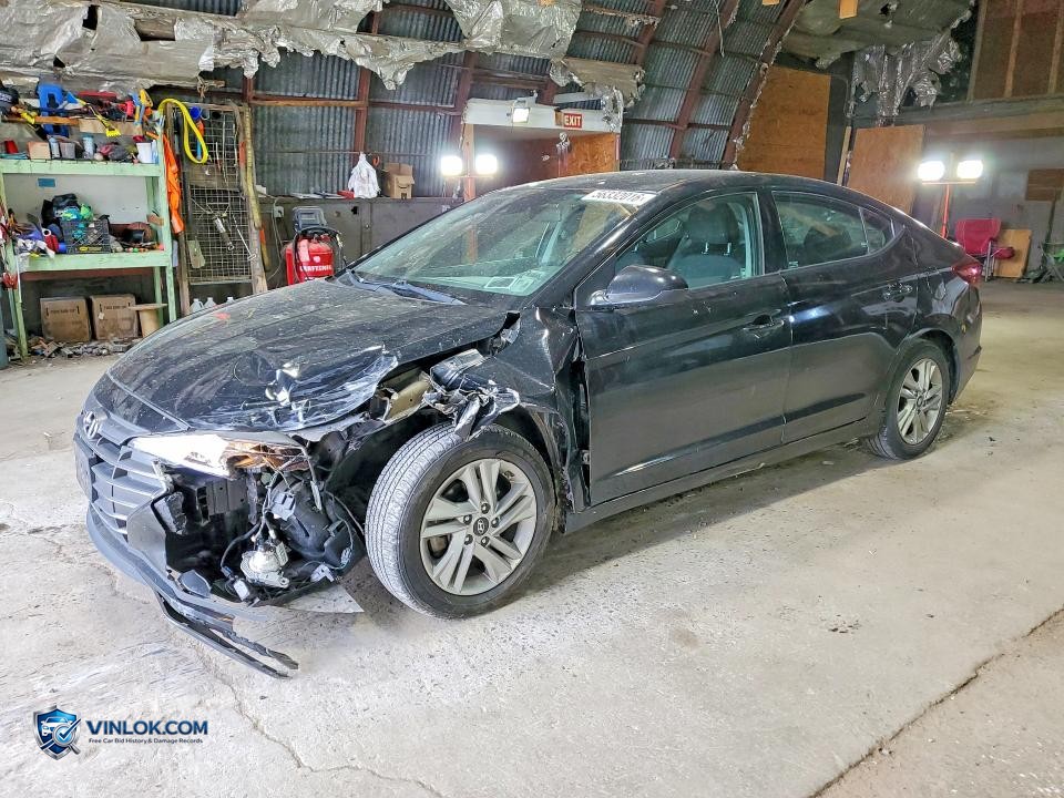 2020 HYUNDAI ELANTRA SEL – Lot 56332016 auction photo