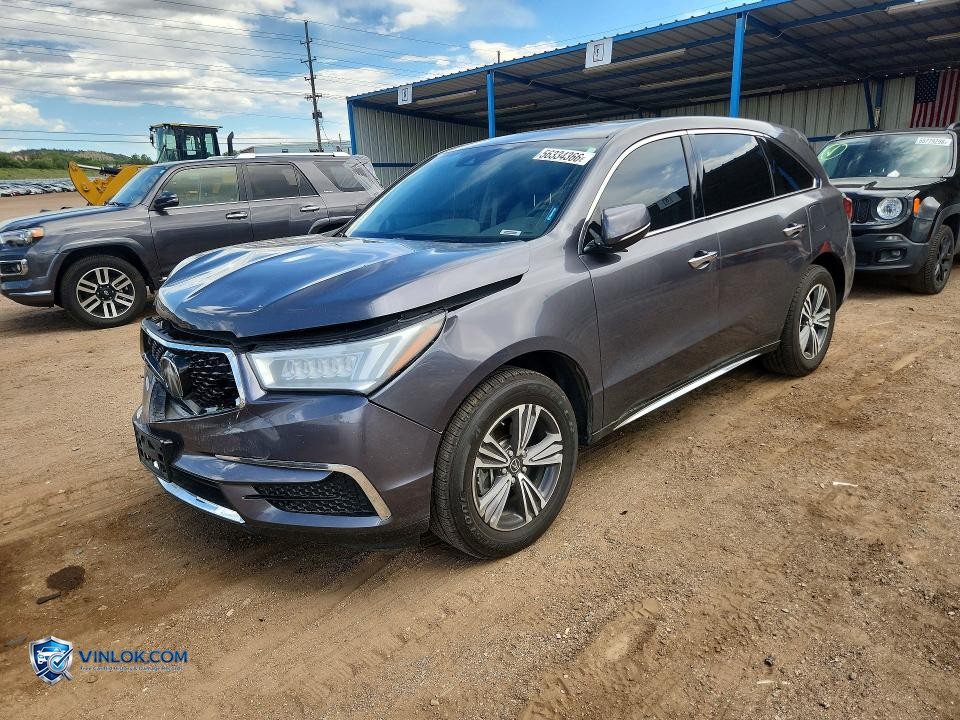 2017 ACURA MDX – Lot 56334366 auction photo