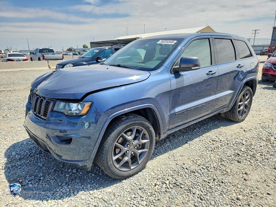 2021 JEEP GRAND CHEROKEE LIMITED – Lot 56334546 auction photo