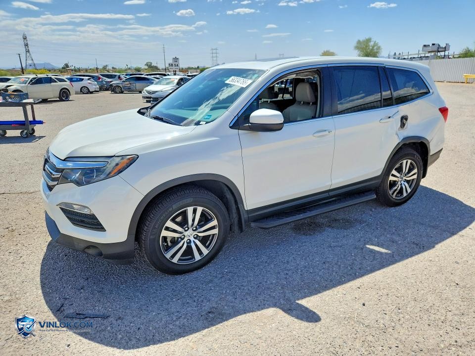 2017 HONDA PILOT – Lot 56334766 auction photo