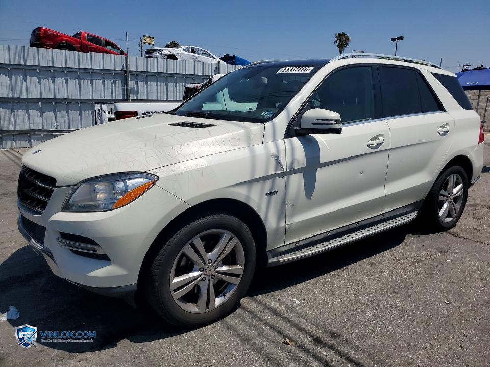 2012 MERCEDES-BENZ ML 350 BLUETEC – Lot 56335886 auction photo