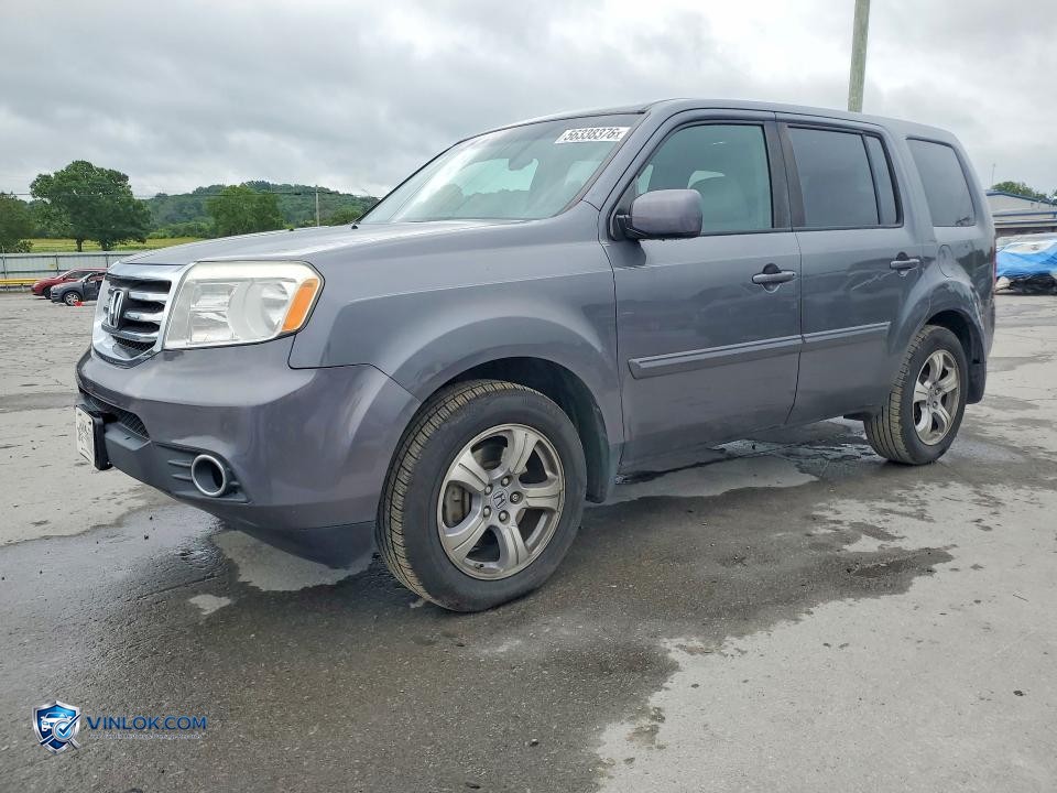 2015 HONDA PILOT EXLN – Lot 56338376 auction photo