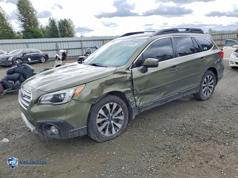2015 SUBARU OUTBACK 3.6R LIMITED – Lot 56338766 auction photo