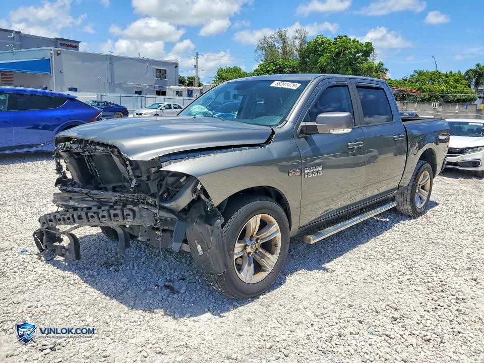 2013 RAM 1500 SPORT – Lot 56341476 auction photo