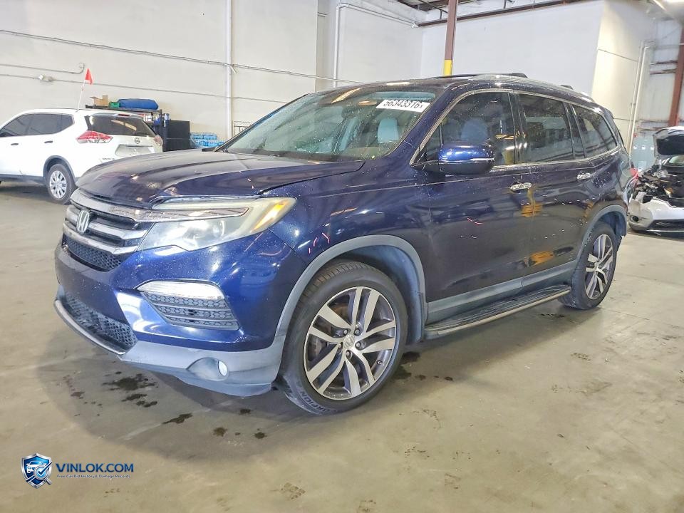 2017 HONDA PILOT TOURING – Lot 56343316 auction photo
